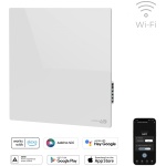 Aeno AGH0011S Premium Eco Smart Quadro, 500 W, balta - Sienas sildītājs - Image 2